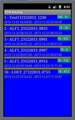 Block Temperaturmessung